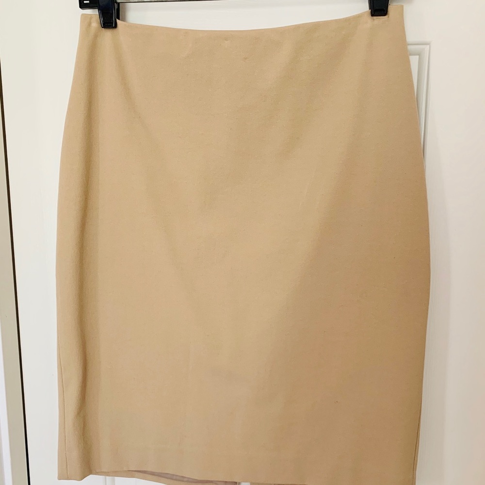 NWOT Never Worn Talbots Khaki Pencil Skirt